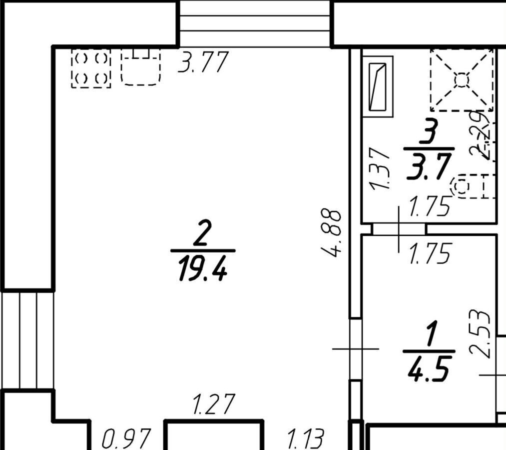 квартира г Кронштадт ул Аммермана 46 р-н Кронштадтский фото 26