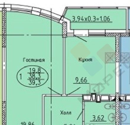 квартира г Краснодар р-н Карасунский ул Уральская 100/6 фото 6