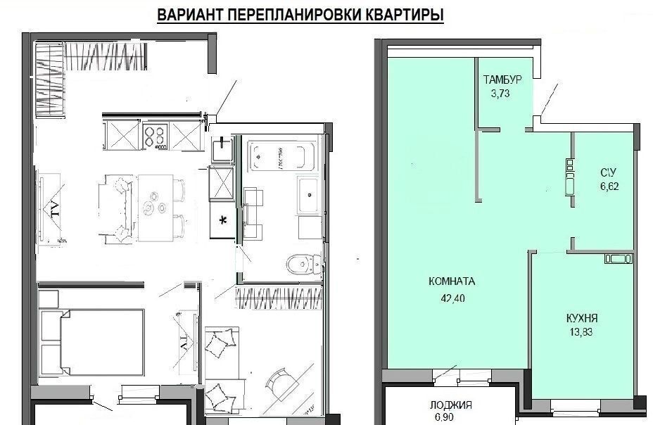 квартира г Ярославль р-н Кировский наб Которосльная 1 фото 13