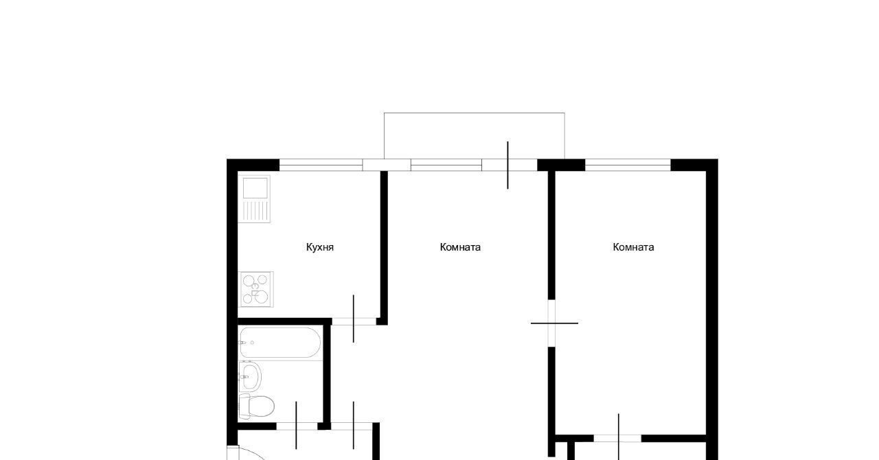 квартира г Москва метро Нагорная б-р Нагорный 17 фото 2