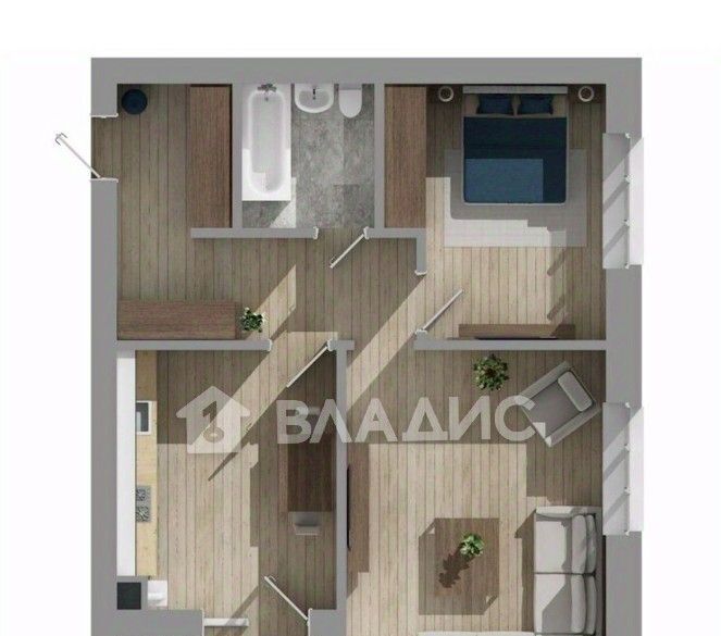 квартира г Иваново р-н Советский ул 8-я Сосневская 125 фото 28