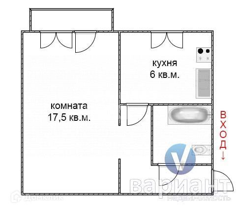 квартира г Новочебоксарск ул Молодежная 24 Новочебоксарск городской округ фото 4