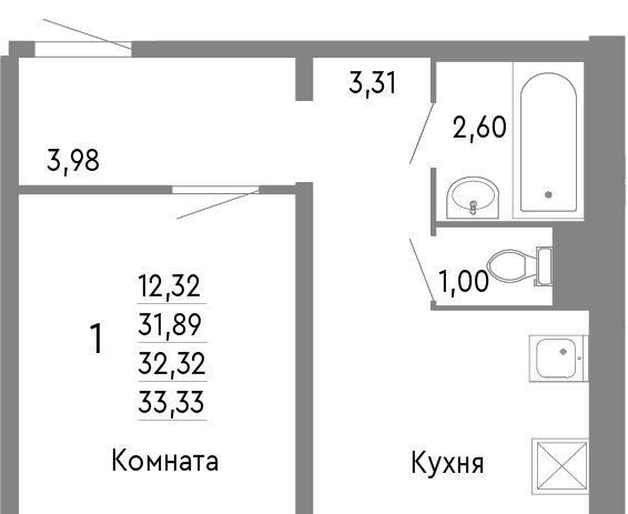 квартира г Челябинск р-н Советский ул Нефтебазовая 1к/2 фото 1