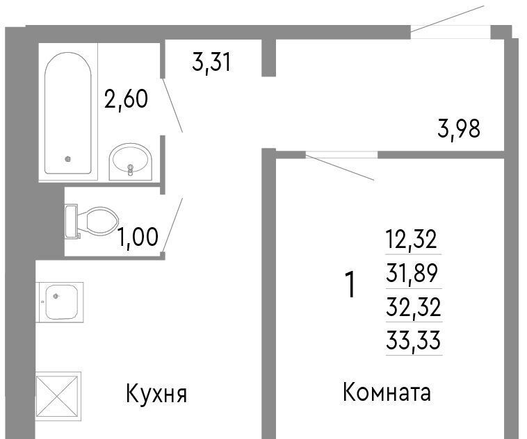 квартира г Челябинск р-н Советский ул Нефтебазовая 1к/2 фото 1