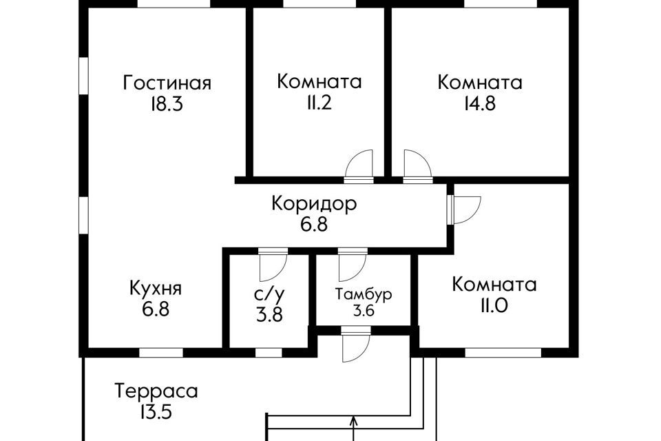 дом г Новороссийск х Семигорский ул Родниковая 2 муниципальное образование Новороссийск фото 5