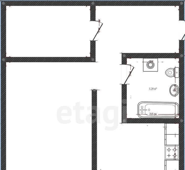 квартира г Казань ул Фатыха Амирхана 77 Казань, Северный Вокзал фото 2