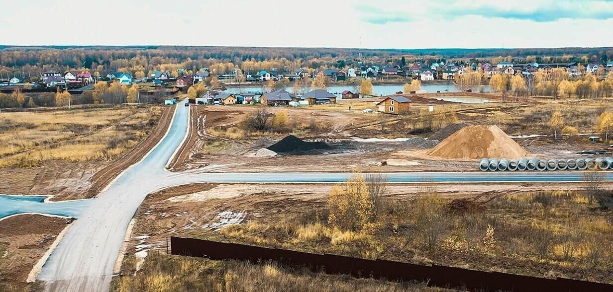 земля городской округ Чехов 9770 км, коттеджный пос. Южные озёра-3, Варшавское шоссе фото 6