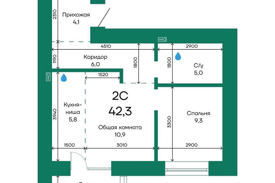 квартира г Барнаул ул Просторная 390/1 городской округ Барнаул фото 1