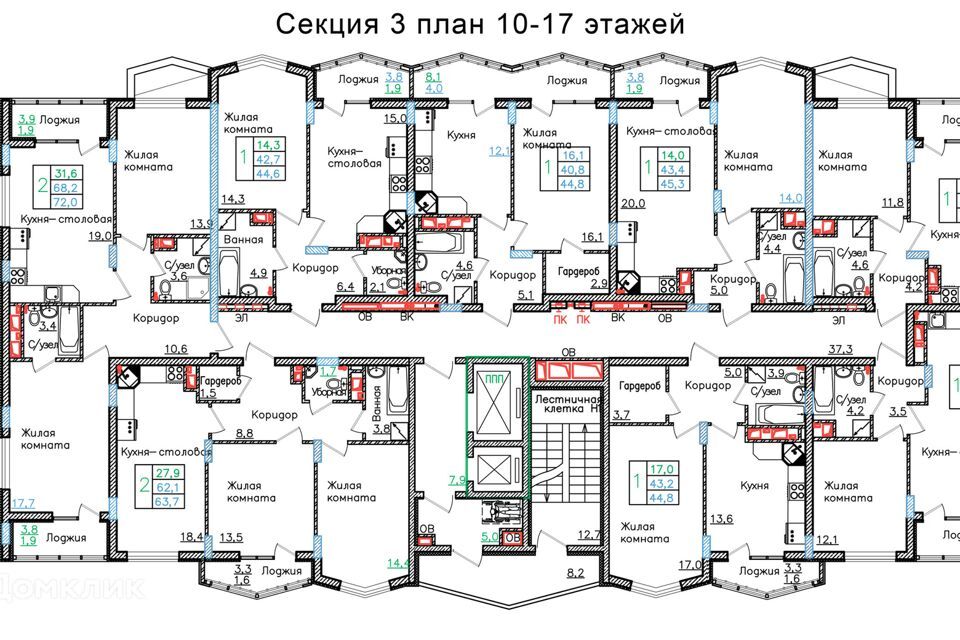 квартира г Старый Оскол Садовые Кварталы, Старооскольский городской округ фото 2