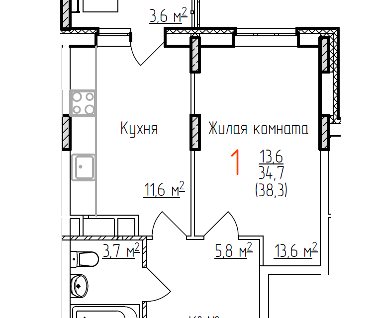 квартира г Владимир ул Добросельская 178 городской округ Владимир фото 1