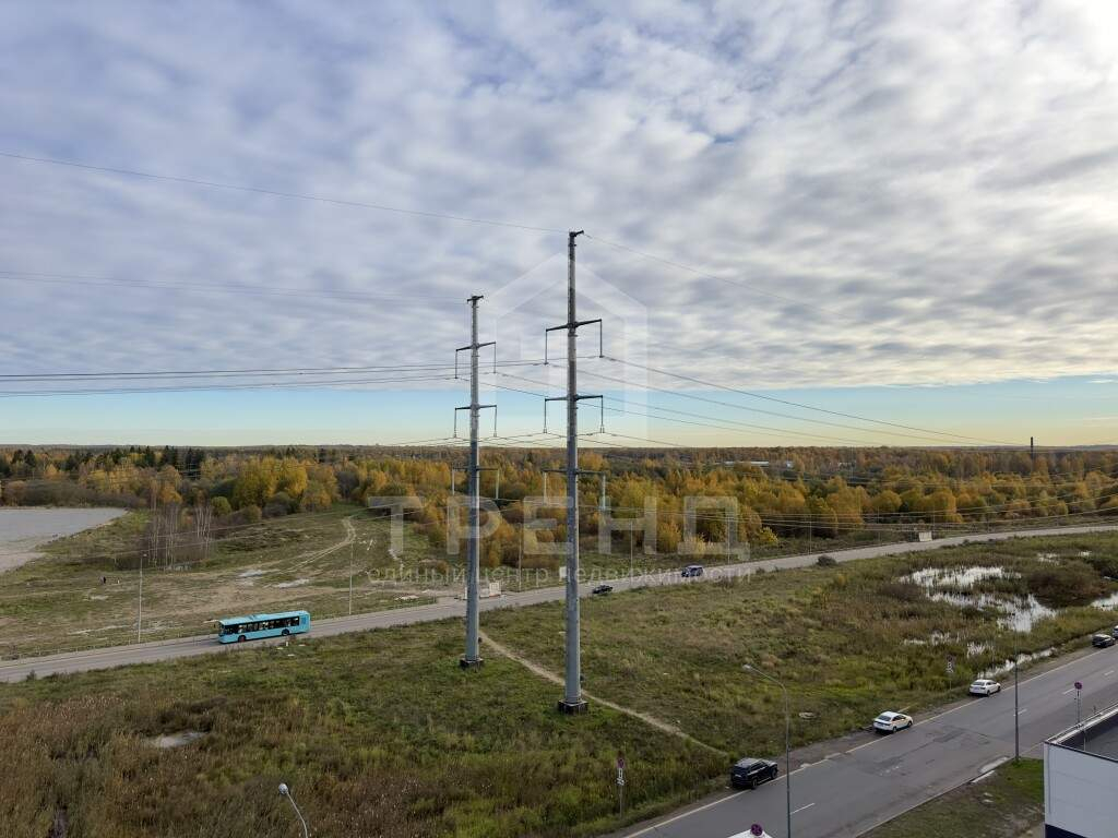 квартира г Санкт-Петербург метро Гражданский Проспект р-н Красногвардейский дор Муринская 2/1 д. 16к фото 12