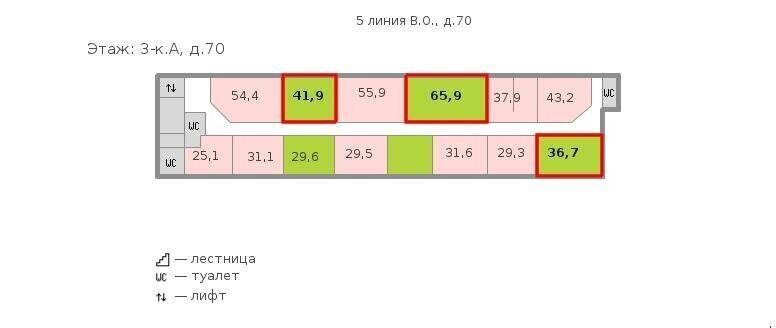 офис г Санкт-Петербург метро Василеостровская линия 6-я В.О. 63 Васильевского острова фото 3