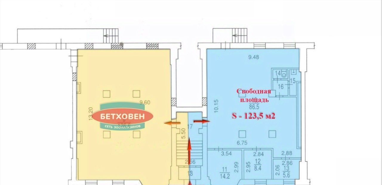 свободного назначения г Москва метро Сетунь ул Толбухина 12к/1 фото 11