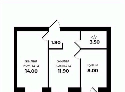 квартира р-н Шпаковский г Михайловск ул Антона Чехова 42 фото 1