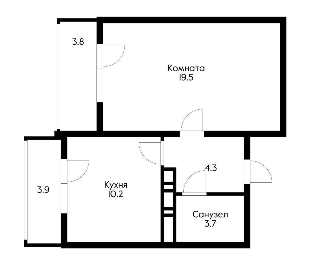 квартира г Краснодар р-н Прикубанский ул Героев-Разведчиков 34 фото 12