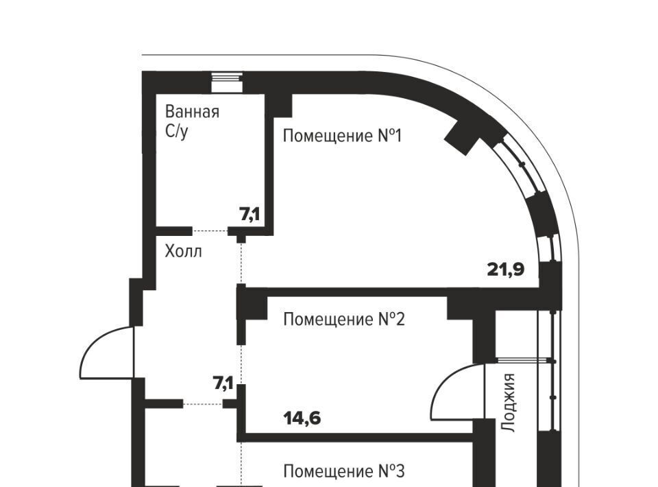 квартира г Челябинск р-н Центральный ул Труда 157а фото 1