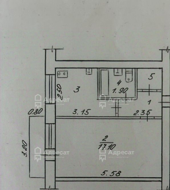 квартира г Волгоград р-н Советский ул 35-й Гвардейской 15 фото 9