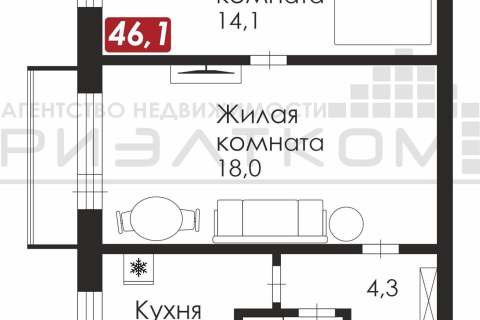 квартира г Благовещенск ул Зейская 49 Благовещенск городской округ фото 10