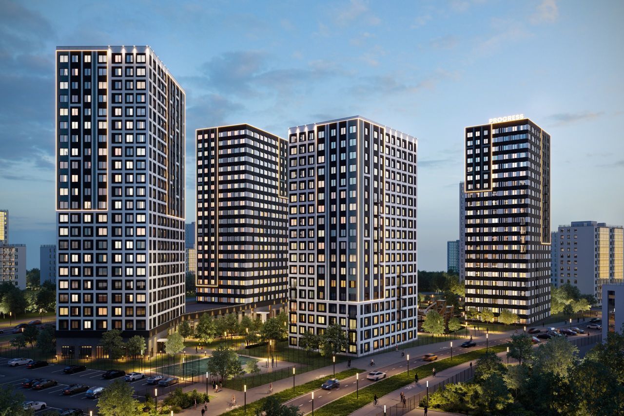 квартира г Екатеринбург Академический ул Амундсена 1 ЖК «Progress Академический» фото 9