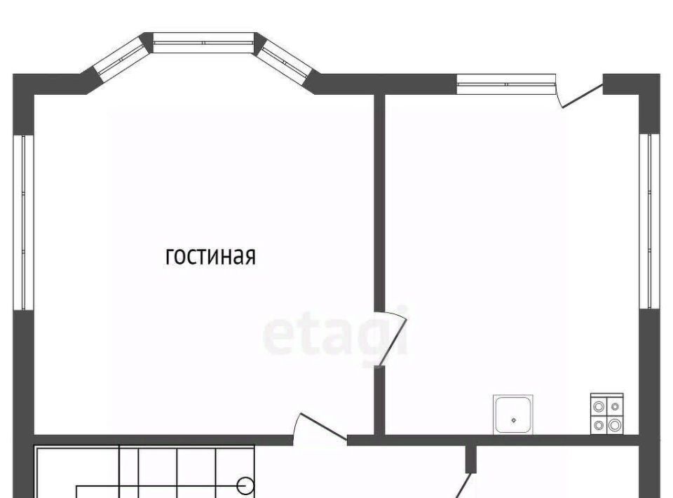 дом р-н Меленковский г Меленки Призыв пер Гагарина городское поселение Меленки фото 9