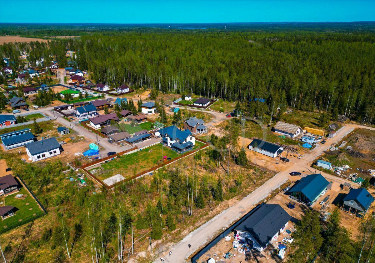 земля р-н Всеволожский д Агалатово Приозерское шоссе, 9744 км, Агалатовское сельское поселение, коттеджный пос. Елизаветинка, Южная ул фото 7