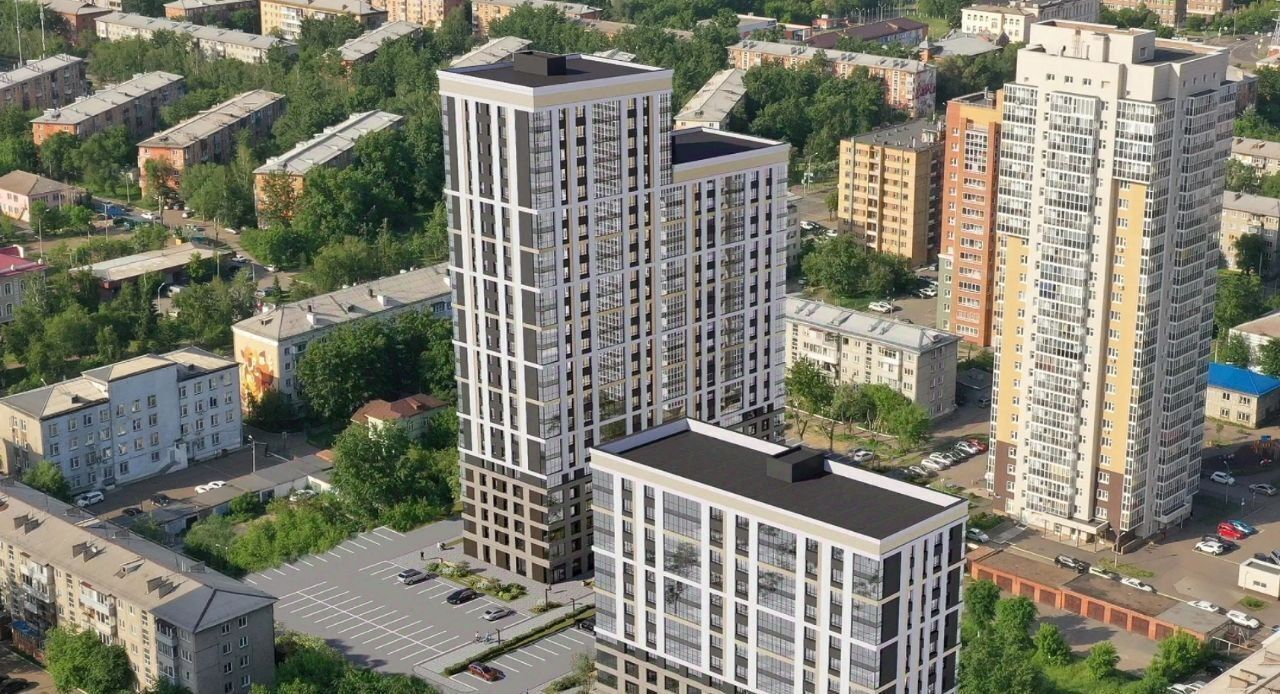 квартира г Красноярск р-н Кировский ул Семафорная ЖК «Три Клёна» фото 3