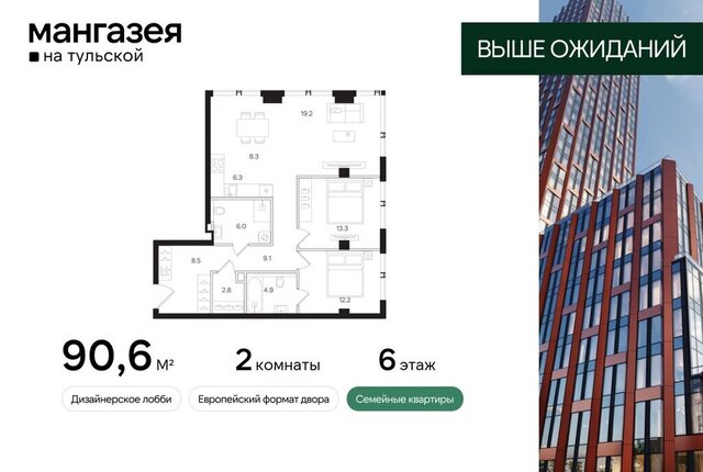 метро Тульская Даниловский ЖК «Мангазея на Тульской» фото