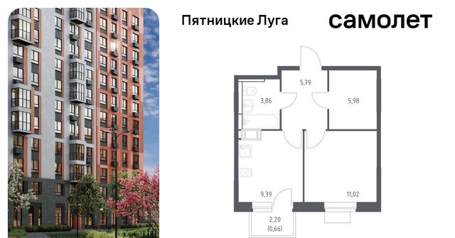 ЖК Пятницкие Луга Сходня, Пятницкие Луга жилой комплекс, к 2/1, Химки городской округ, д. Юрлово фото