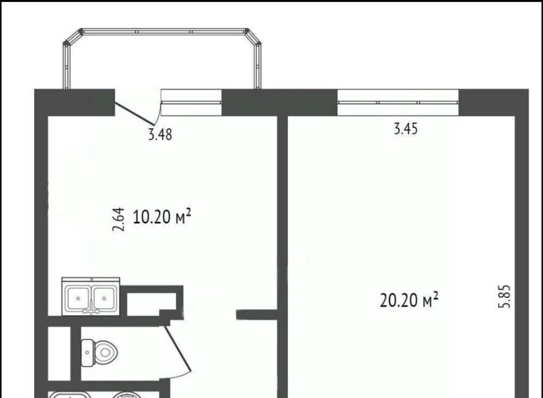 квартира г Москва метро Бульвар Дмитрия Донского ул Старобитцевская 17к/1 муниципальный округ Северное Бутово фото 10