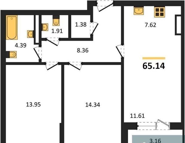 р-н Центральный пр-кт Московский 138 ЖК «Бунин» фото