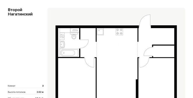 метро Нагатинская Второй Нагатинский к 1. 3 фото