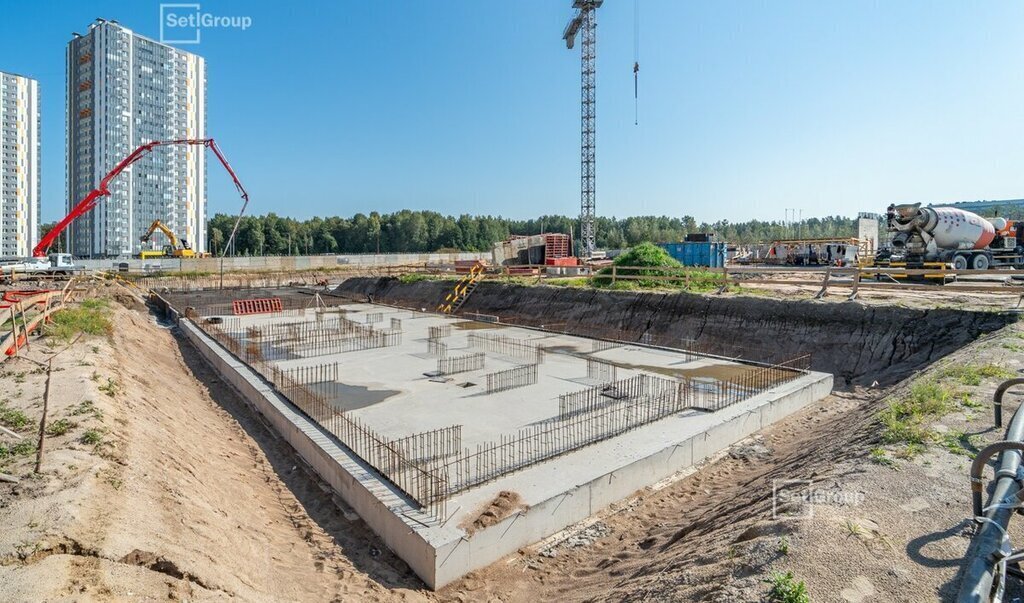 квартира г Санкт-Петербург метро Проспект Просвещения р-н Приморский ЖК «Бионика Заповедная» муниципальный округ Коломяги фото 20