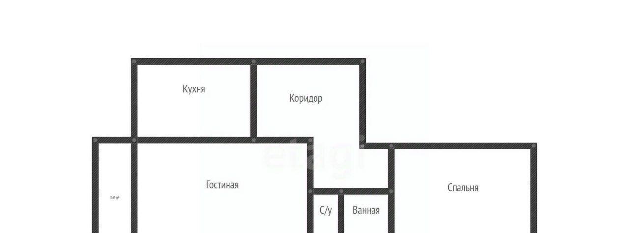 квартира г Краснодар р-н Прикубанский ул Российская 446/5 фото 1