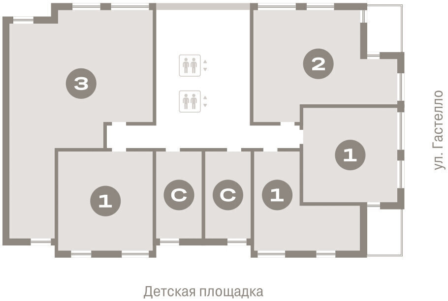 квартира г Екатеринбург р-н Чкаловский Ботаническая жилой район «Шишимская горка» улица Гастелло, 19А фото 2