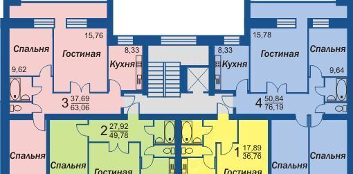 квартира г Тюмень р-н Центральный ул Александра Матросова 1 фото 21