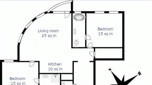 квартира г Москва метро Цветной бульвар б-р Цветной 13с/2 фото 2