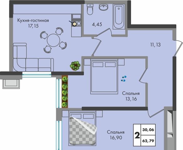 р-н Прикубанский ул им. генерала Брусилова 1/1 ЖК Зеленая Территория д. 5 фото