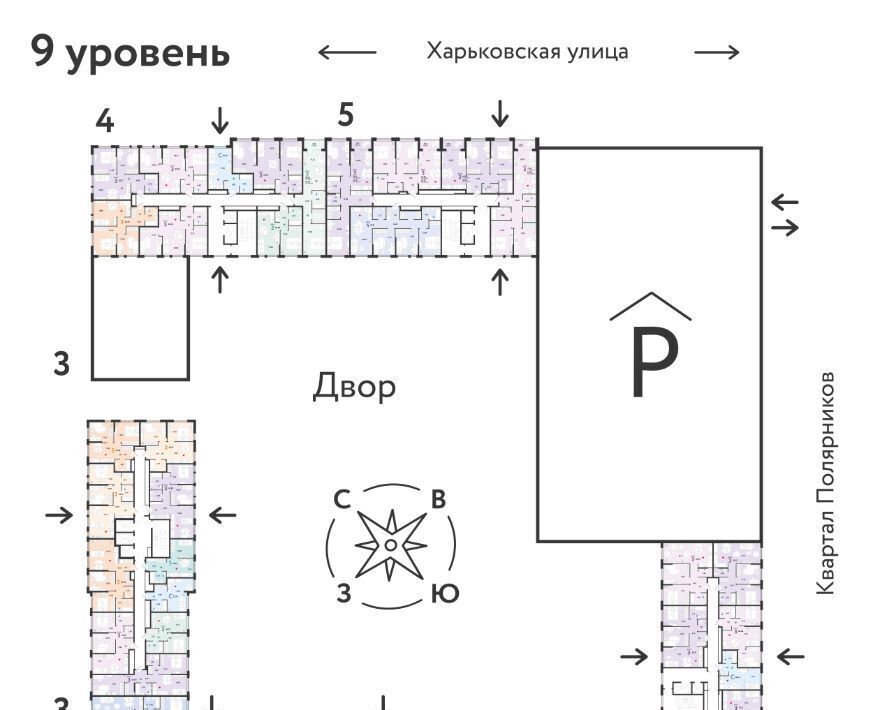 квартира г Тюмень р-н Ленинский ул Харьковская 72а фото 3