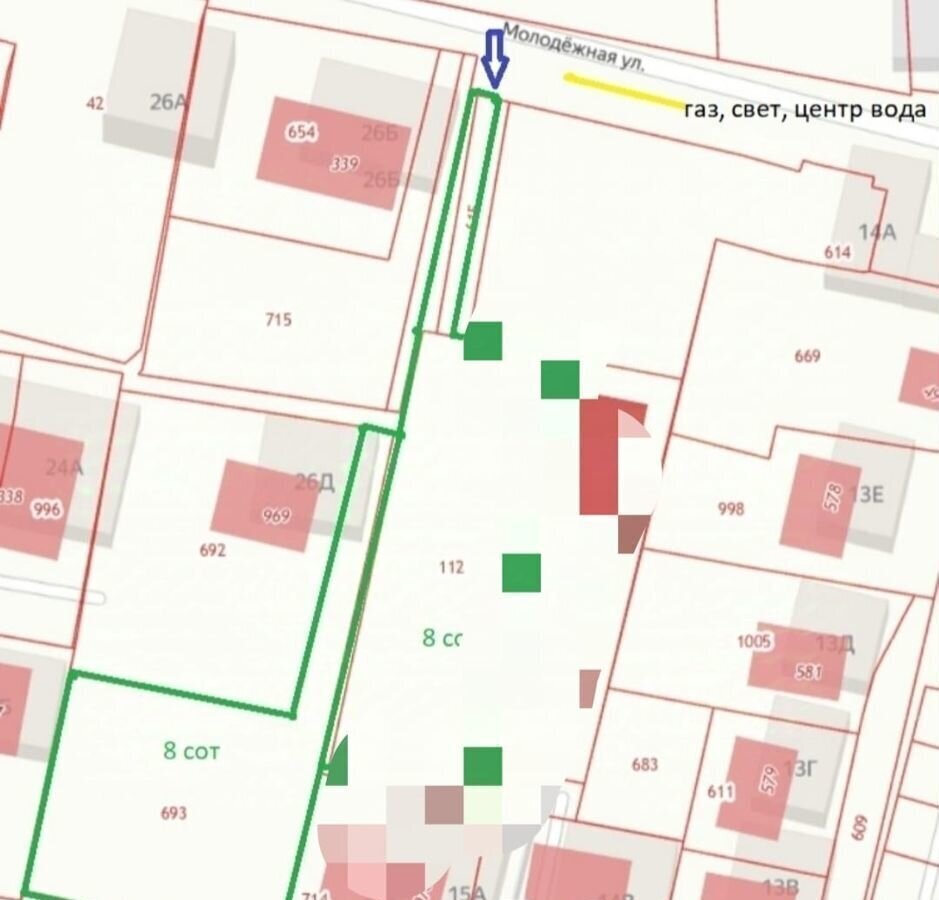 земля г Казань р-н Советский Мамадышский тракт, 5809 км, Республика Татарстан Татарстан, жилой массив Самосырово фото 1