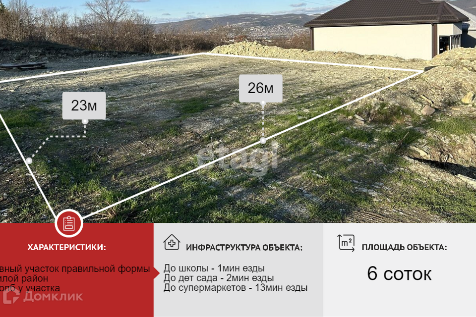 земля г Новороссийск р-н Приморский Новороссийск городской округ, Приморский фото 1