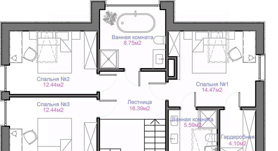 дом г Домодедово п государственного племенного завода "Константиново" КП Юсупово Вилладж Подольск, 458 фото 4