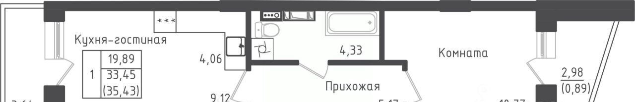 квартира городской округ Дмитровский д Рыбаки ЖК Зелёный Город Шереметьевская, Город жилой комплекс, Зеленый фото 1