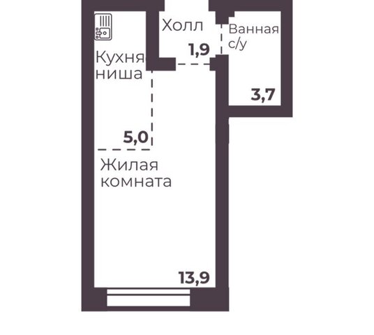 квартира р-н Тракторозаводский ЖК Ленина 4 фото