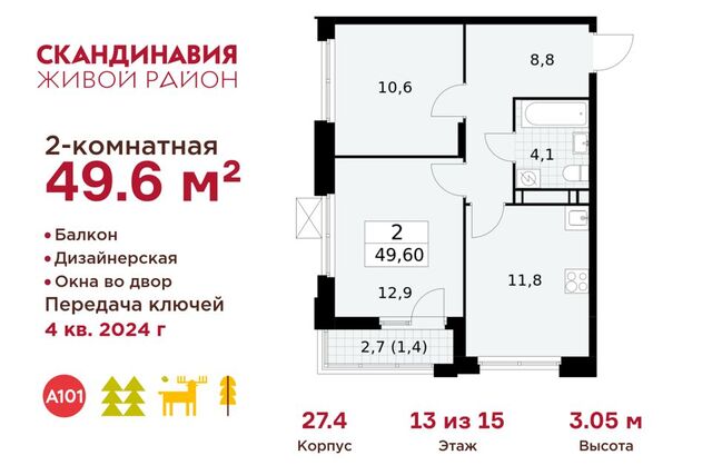 б-р Скандинавский 8 Новомосковский административный округ фото