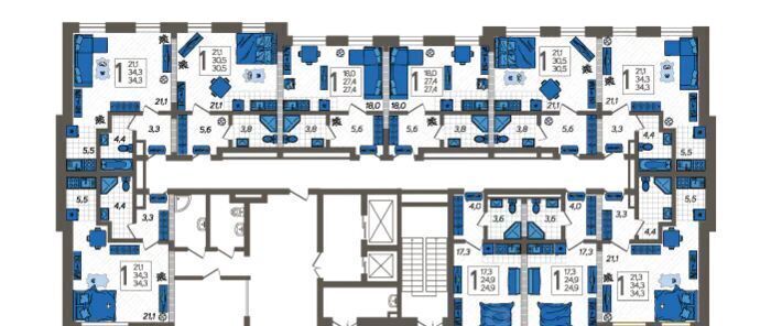 квартира г Сочи р-н Адлерский ул Искры 88/3 фото 3