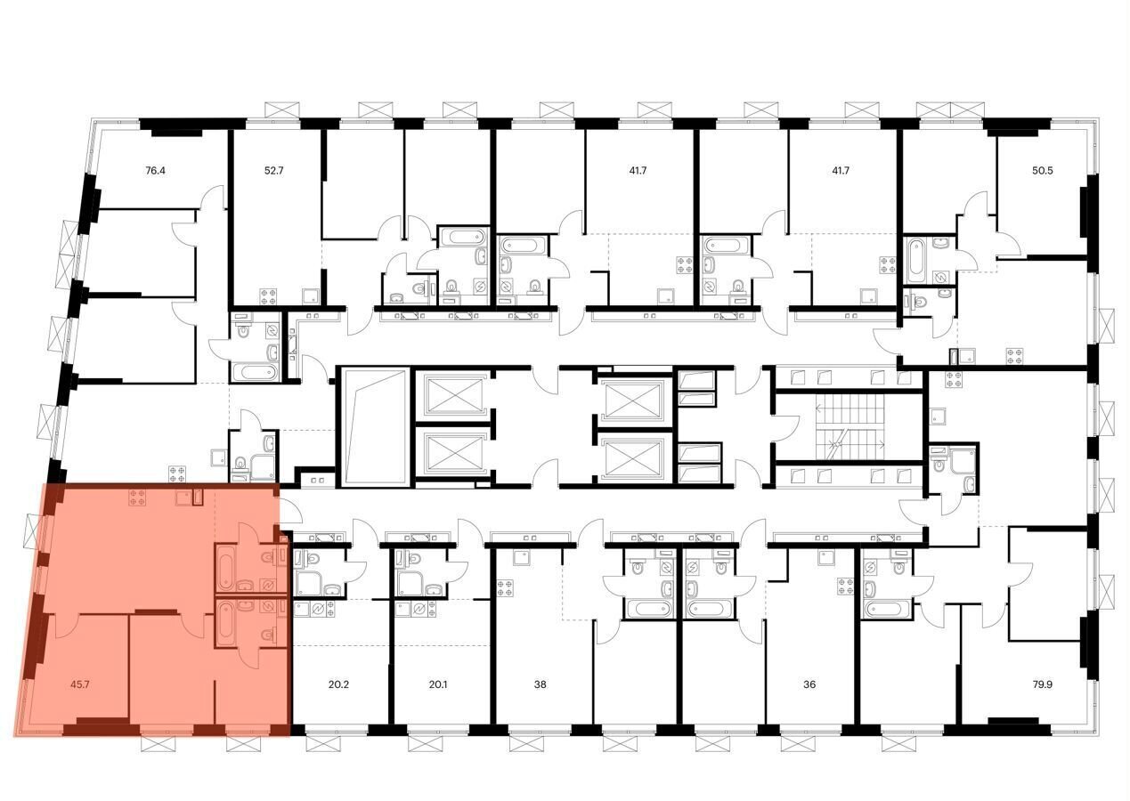 квартира г Москва метро Озерная ЖК Новое Очаково село Очаково, к 1. 5 фото 2