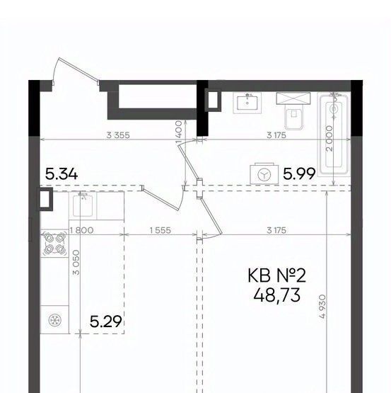 квартира г Казань метро Горки ул Аделя Кутуя 181ж фото 1
