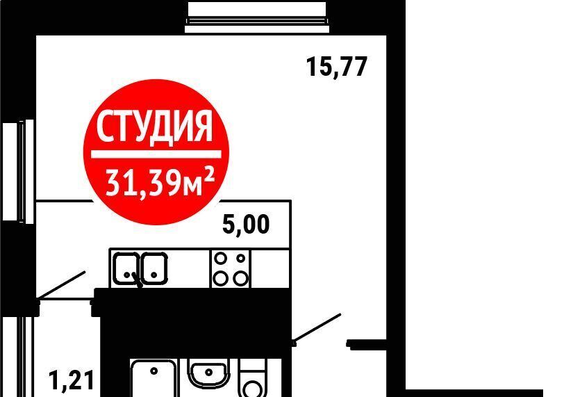 квартира г Уфа р-н Ленинский ул Природная 28/1 ЖК «8 марта» фото 1