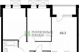 квартира г Новороссийск р-н Южный Черноморский-2 ул. Мурата Ахеджака, 5к 1 фото 21