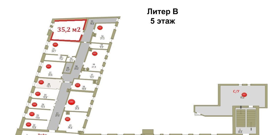 офис г Нижний Новгород р-н Нижегородский Горьковская ул Варварская 32 фото 5